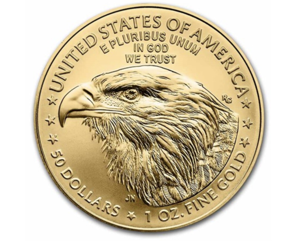 1 oz American Gold Eagle Coin BU 